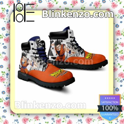 Dragon Ball Gohan Timberland Boots Men a