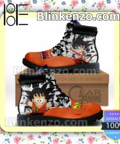 Dragon Ball Goku Kid Timberland Boots Men