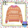 Dunkin' Donuts Snow Flake & Pine Tree Christmas Jumpers