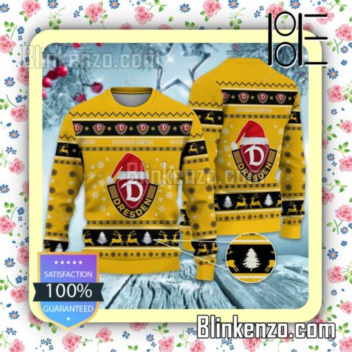 Dynamo Dresden Logo Holiday Hat Xmas Sweatshirts