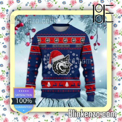 EHC Freiburg Logo Holiday Hat Xmas Sweatshirts a