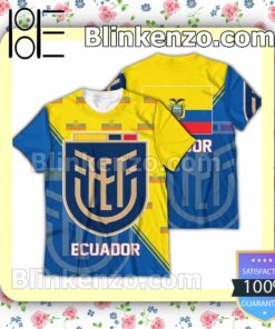 Ecuador National FIFA 2022 Hoodie Jacket b