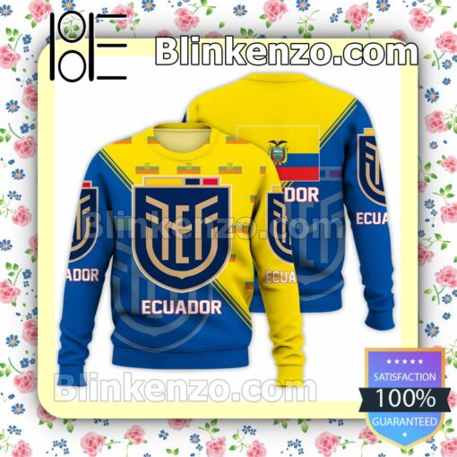 Ecuador National FIFA 2022 Hoodie Jacket y