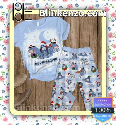 Eeyore Not A Morning Person Pajama Sleep Sets