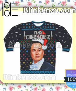 Elon Musk Merry Christmusk Christmas Sweatshirts