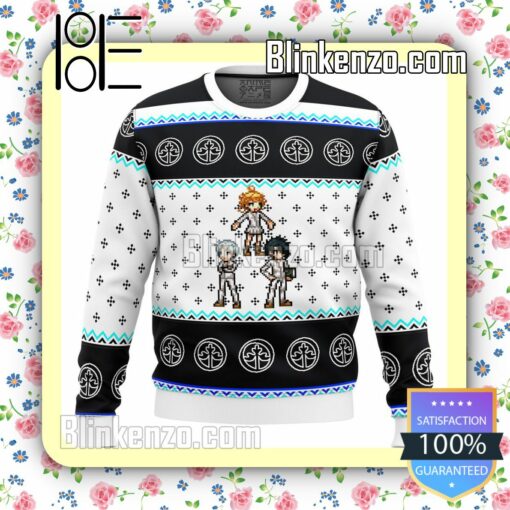 Emma Norman Ray Promised Neverland Knitted Christmas Jumper