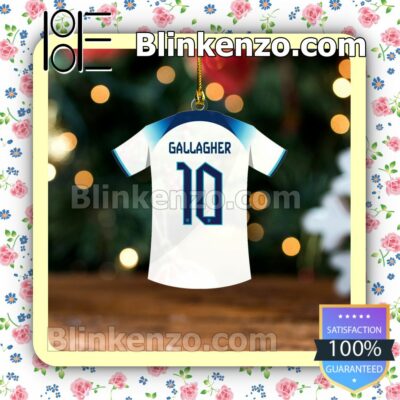 England Team Jersey - Conor Gallagher Hanging Ornaments a