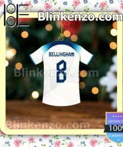 England Team Jersey - Jude Bellingham Hanging Ornaments a
