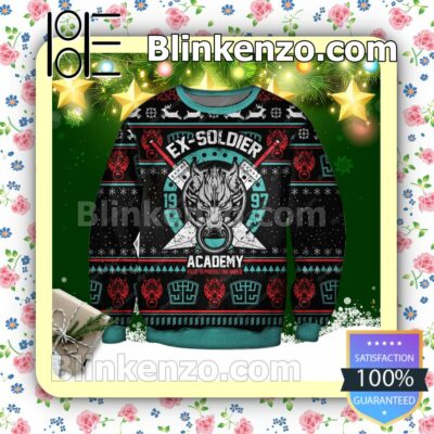 Ex-Soldier Final Fantasy Holiday Christmas Sweatshirts