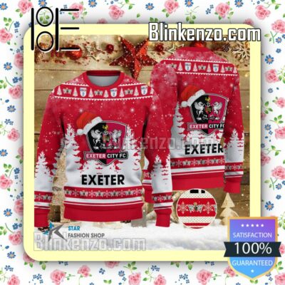 Exeter City Logo Hat Christmas Sweatshirts
