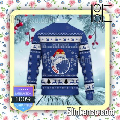 F.C. København Logo Holiday Hat Xmas Sweatshirts b