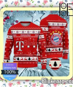 FC Bayern Munchen Logo Holiday Hat Xmas Sweatshirts