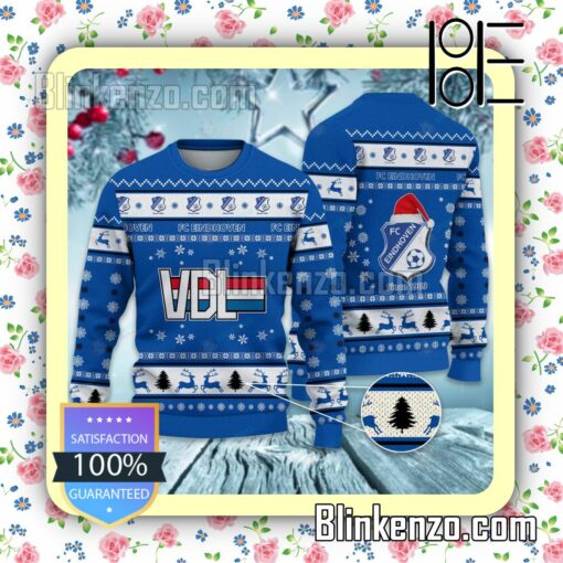 FC Eindhoven Logo Holiday Hat Xmas Sweatshirts