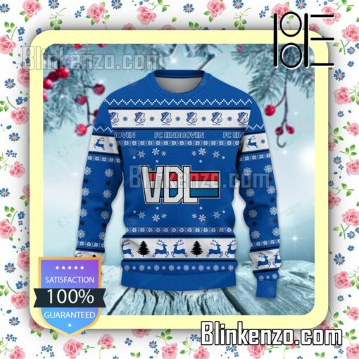 FC Eindhoven Logo Holiday Hat Xmas Sweatshirts a