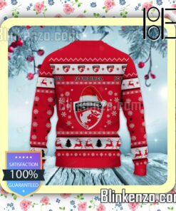 FC Fredericia Logo Holiday Hat Xmas Sweatshirts b