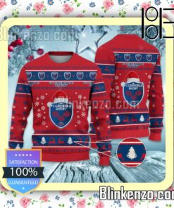 FC Grenoble Rugby Logo Holiday Hat Xmas Sweatshirts