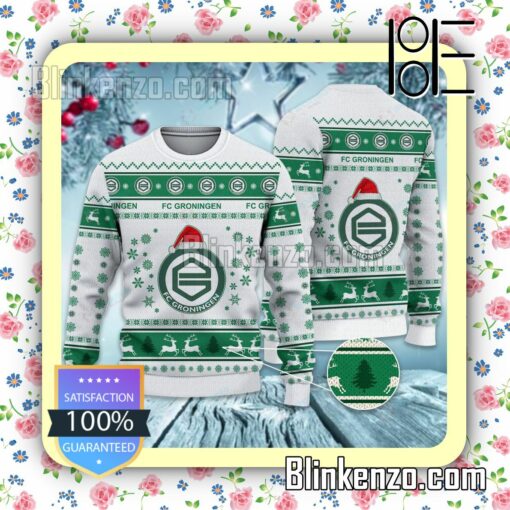 FC Groningen Logo Holiday Hat Xmas Sweatshirts