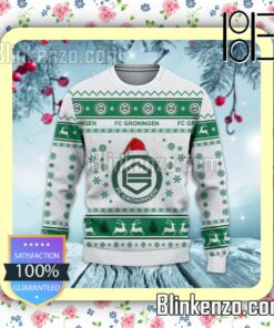 FC Groningen Logo Holiday Hat Xmas Sweatshirts a