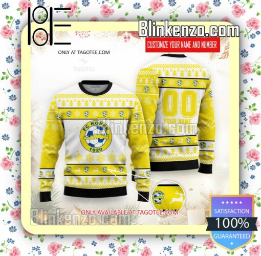 FC Koper Soccer Holiday Christmas Sweatshirts