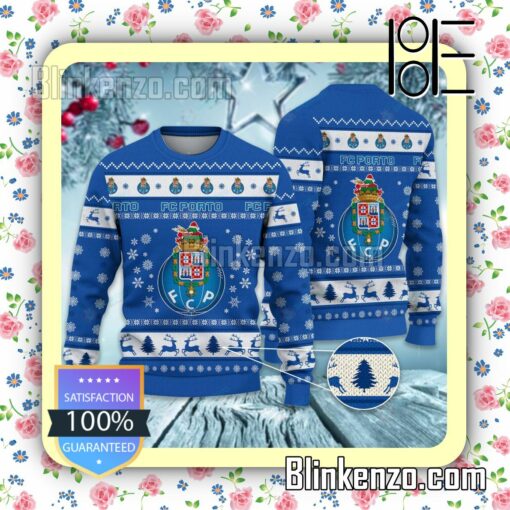 FC Porto Logo Holiday Hat Xmas Sweatshirts