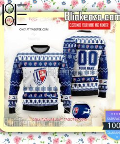 FK Pardubice Soccer Holiday Christmas Sweatshirts