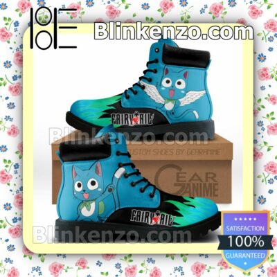 Fairy Tail Happy Timberland Boots Men