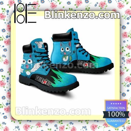 Fairy Tail Happy Timberland Boots Men a