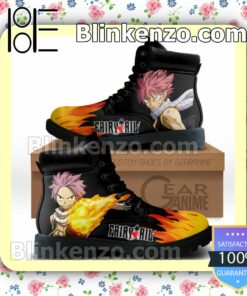 Fairy Tail Natsu Dragneel Timberland Boots Men