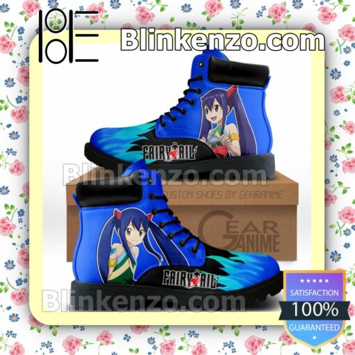 Fairy Tail Wendy Marvell Timberland Boots Men