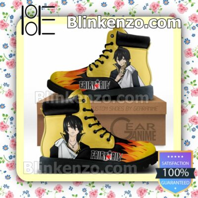 Fairy Tail Zeref Dragneel Timberland Boots Men