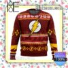 Fast Christmas The Flash Dc Comics Knitted Christmas Jumper