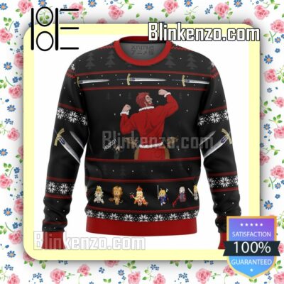 Fate Zero Rider Iskander Waver Premium Manga Anime Christmas Jumper