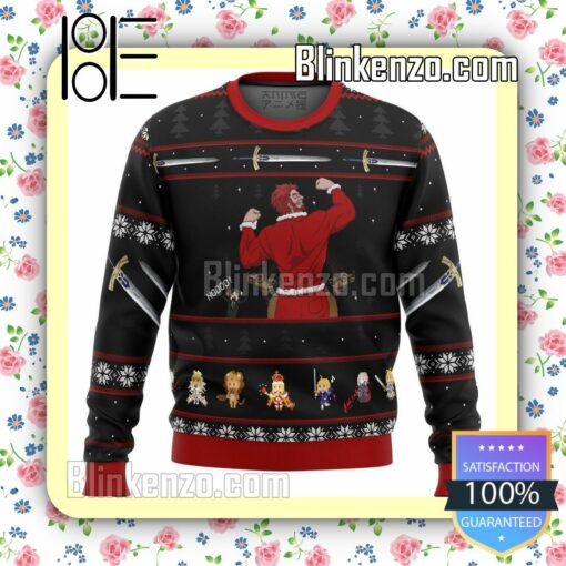 Fate Zero Rider Iskander Waver Premium Manga Anime Christmas Jumper