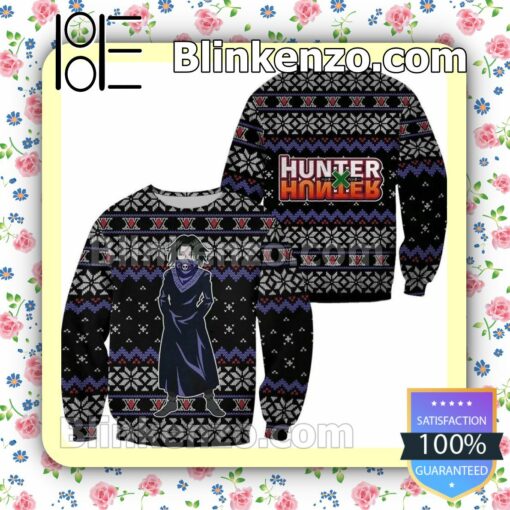 Feitan Hunter X Hunter Anime Xmas Holiday Christmas Sweatshirts