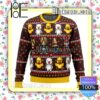 Final Fantasy Classic 8bit Knitted Christmas Jumper