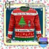 Fire Force A Beautiful Pine Tree Knitted Christmas Jumper