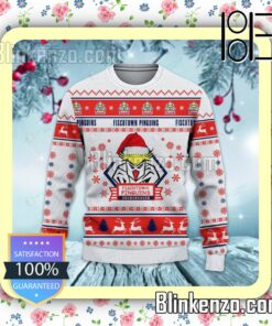 Fischtown Pinguins Logo Holiday Hat Xmas Sweatshirts a
