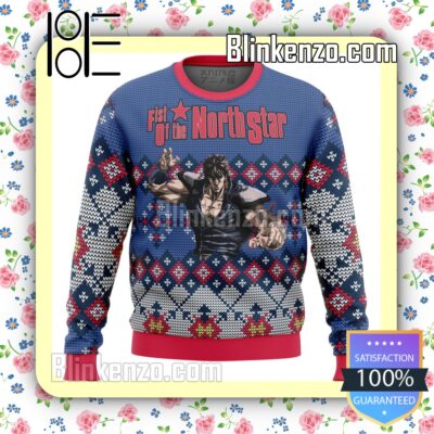Fist Of The North Star Kenshiro Alt Knitted Christmas Jumper