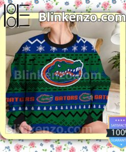 Florida Gators NCAA Ugly Sweater Christmas Funny b