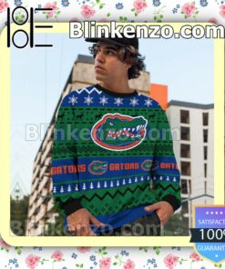 Florida Gators NCAA Ugly Sweater Christmas Funny c