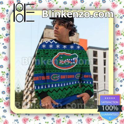 Florida Gators NCAA Ugly Sweater Christmas Funny c