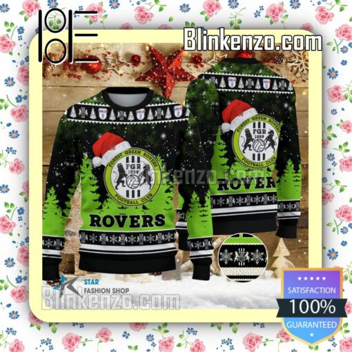 Forest Green Rovers Logo Hat Christmas Sweatshirts