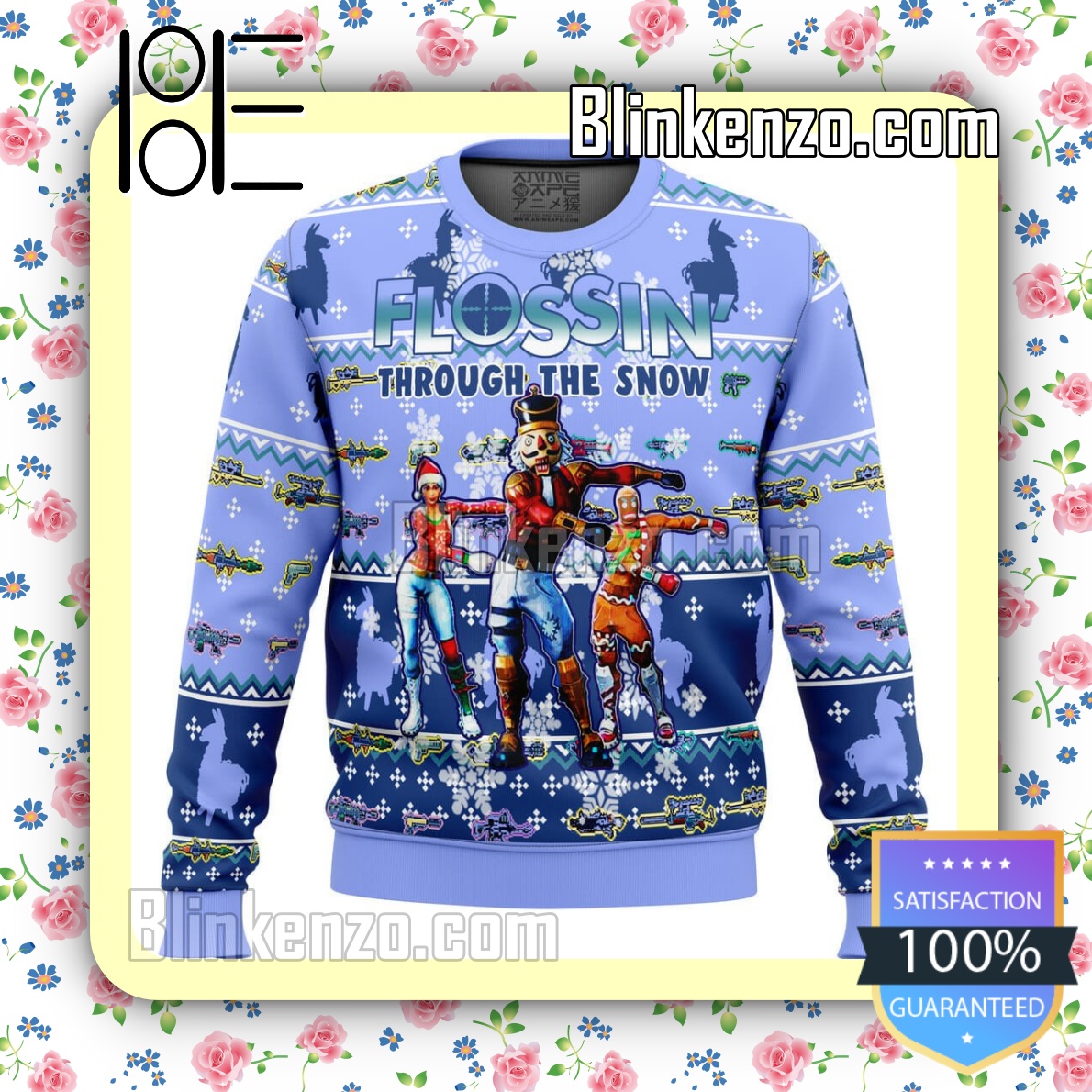 Christmas fortnite jumper hotsell