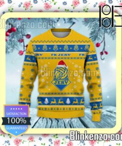 Fotballklubben Jerv Logo Holiday Hat Xmas Sweatshirts a