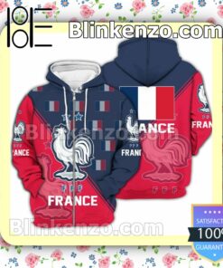 France National FIFA 2022 Hoodie Jacket a