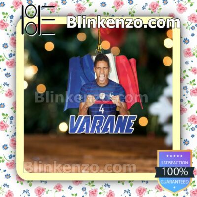 France - Raphael Varane Hanging Ornaments