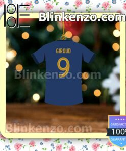 France Team Jersey - Giroud Hanging Ornaments a