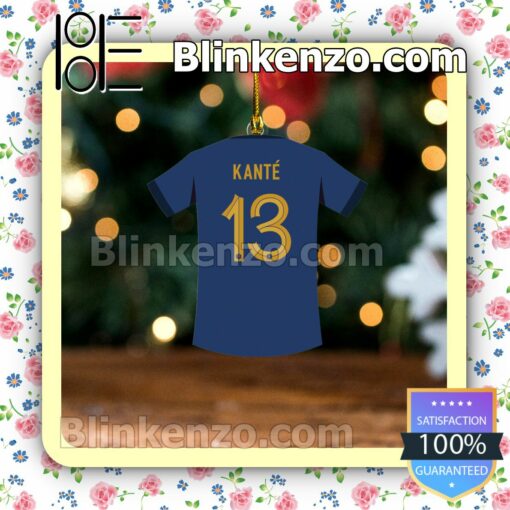 France Team Jersey - Kante Hanging Ornaments a