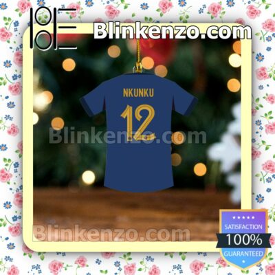 France Team Jersey - Nkunku Hanging Ornaments a