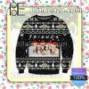 Friends TV Show Central Perk Coffee Snowflake Christmas Jumpers